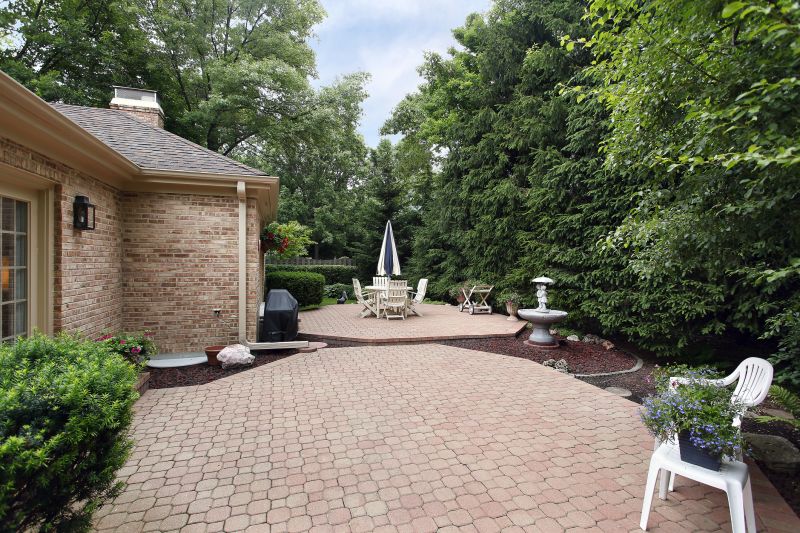 Brick Hardscape Installation in Framingham, MA