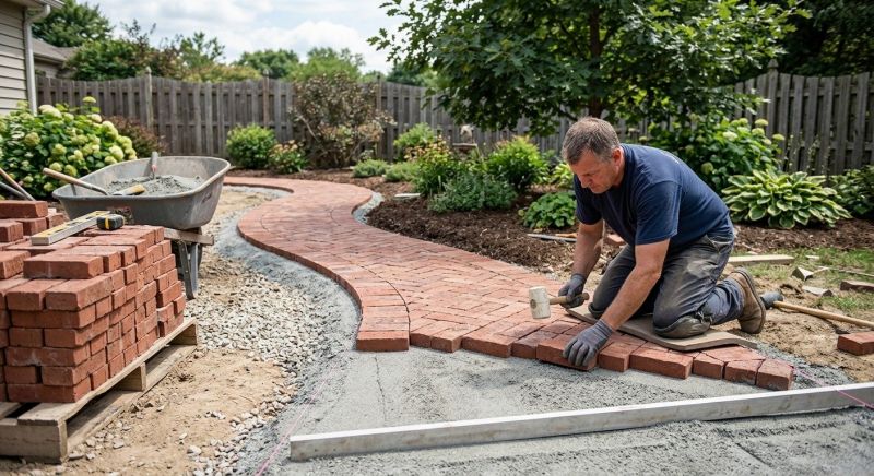 Brick Landscaping Service in Danbury, CT