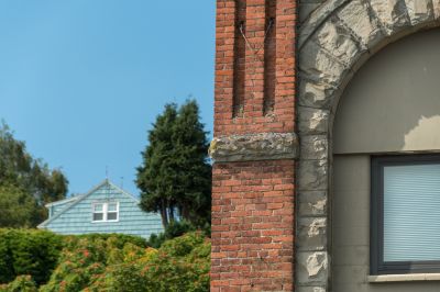 Finished Brick Siding Project