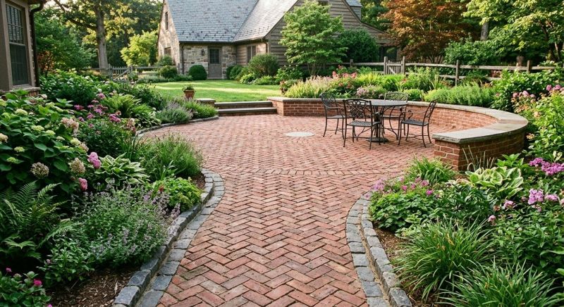 Brick Patio Installation in Stamford, CT